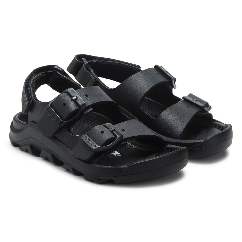 

Детские базовые сандалии с анатомической стелькой Birkenstock Mogami для малышей и детей младшего возраста, black