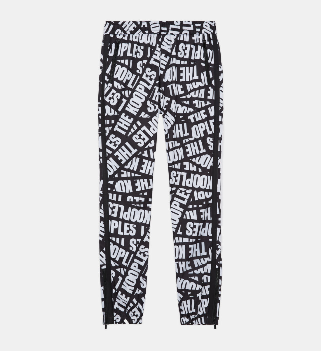 

Джоггеры с ленточным логотипом THE KOOPLES, цвет Black / White