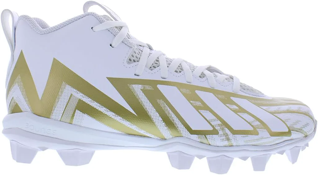 Футбольные бутсы Adidas Men's Freak Spark MD 23, белый/металлик