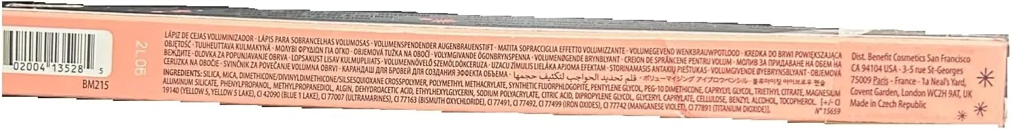 Карандаш для бровей Benefit Gi ммe Brow+ 2.5 neutral blonde — фото 2