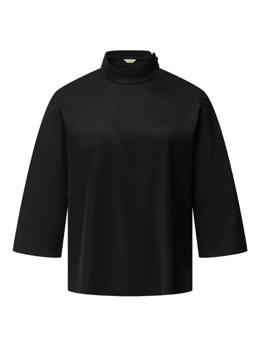 

Блузка с высоким воротом и пуговицами Shanghai Tang, черный