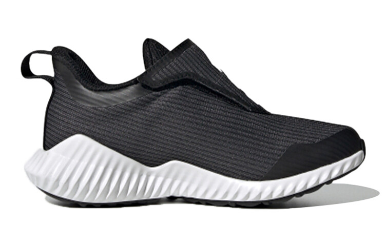 Fortarun Kids Кроссовки детские низкие серые/черные/белые Adidas — фото 2