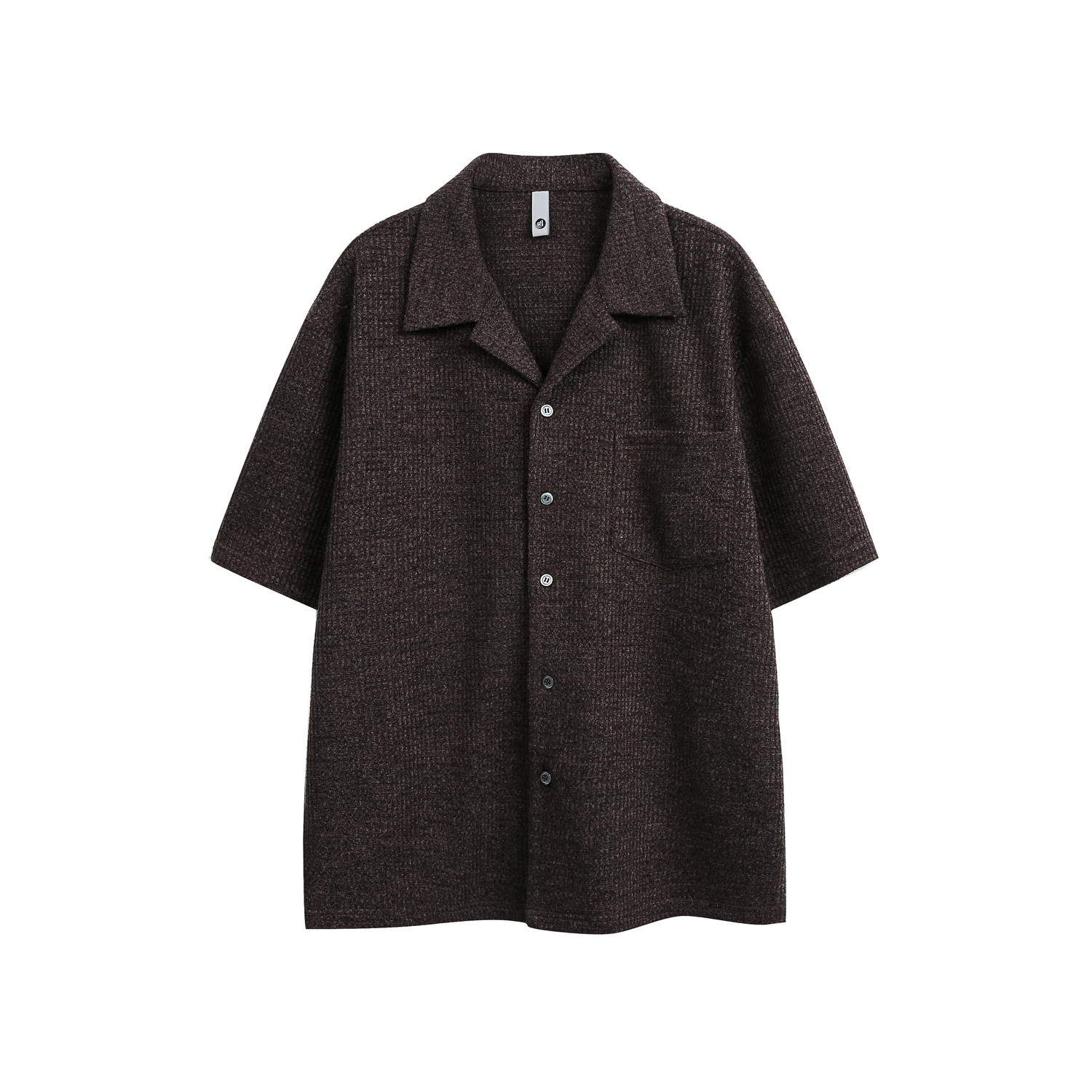 

Рубашка Unisex Lapel Moderate Others X1617, coffee