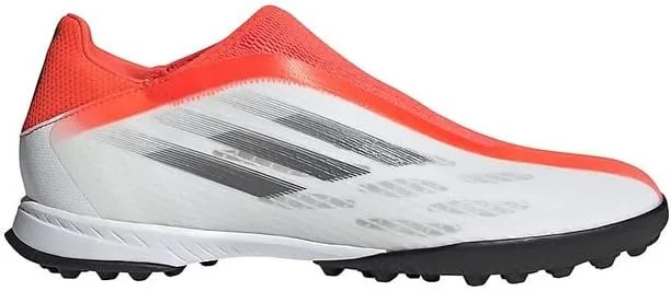 Кроссовки для бадминтона Adidas Unisex X, белый/красный — фото 2