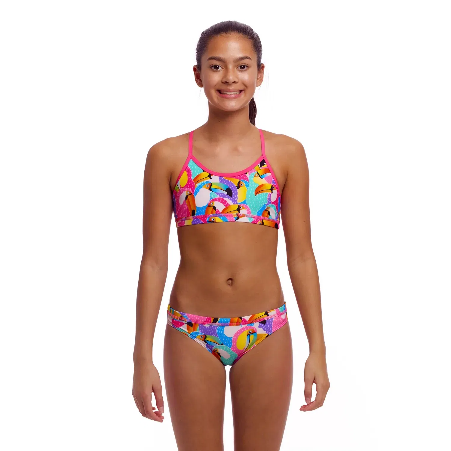 Бикини двухчастный с принтом, Funkita, разноцветный — фото 2