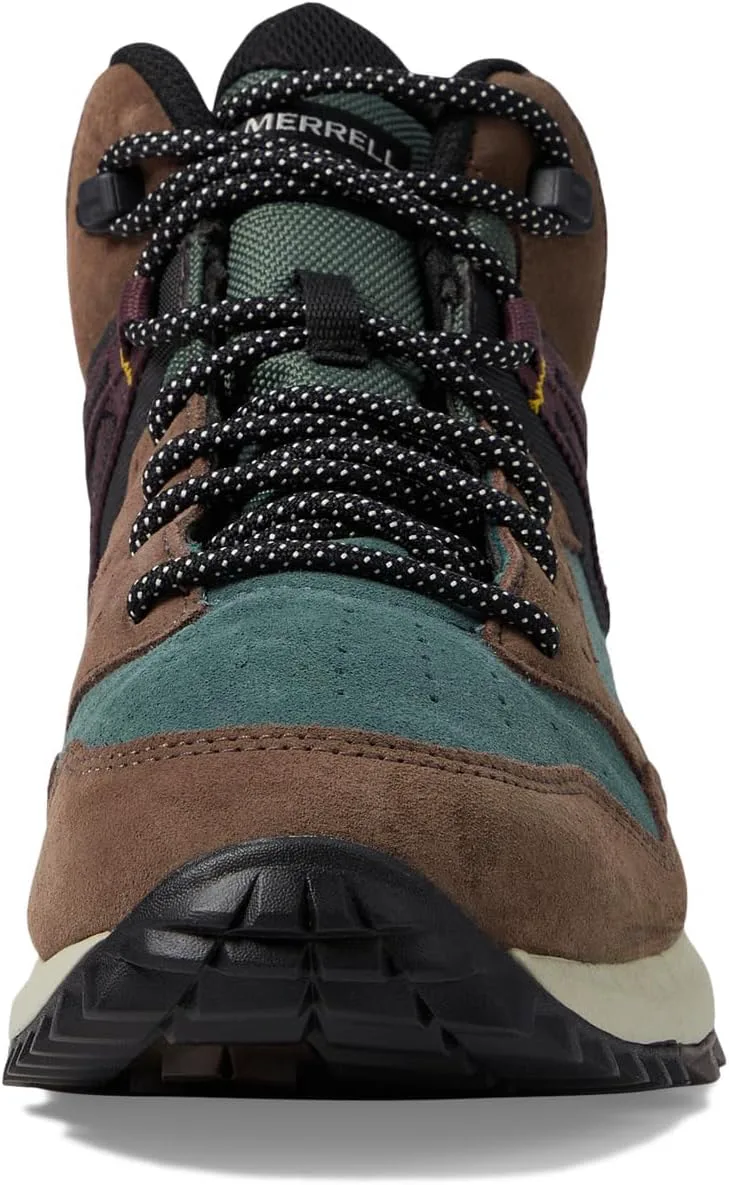Мужские водонепроницаемые кожаные ботинки Merrell Wildwood Mid — фото 2