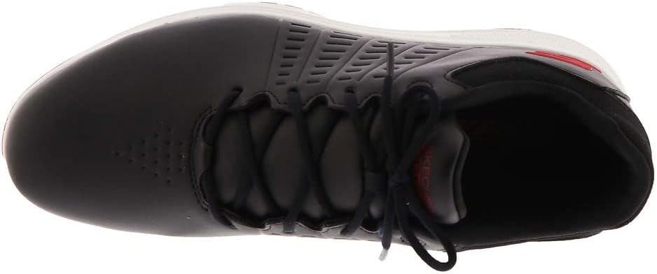 Мужские водонепроницаемые гольф-ботинки Skechers Torque, черный/красный — фото 3