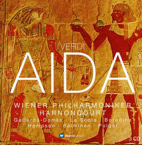 

CD диск Verdi / Borodina / Vienna Phil Orch / Harnoncourt: Verdi: Aida (Complete)