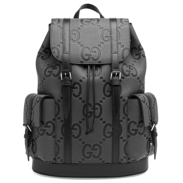 

Рюкзак из кожи Gg jumbo Gucci, черный
