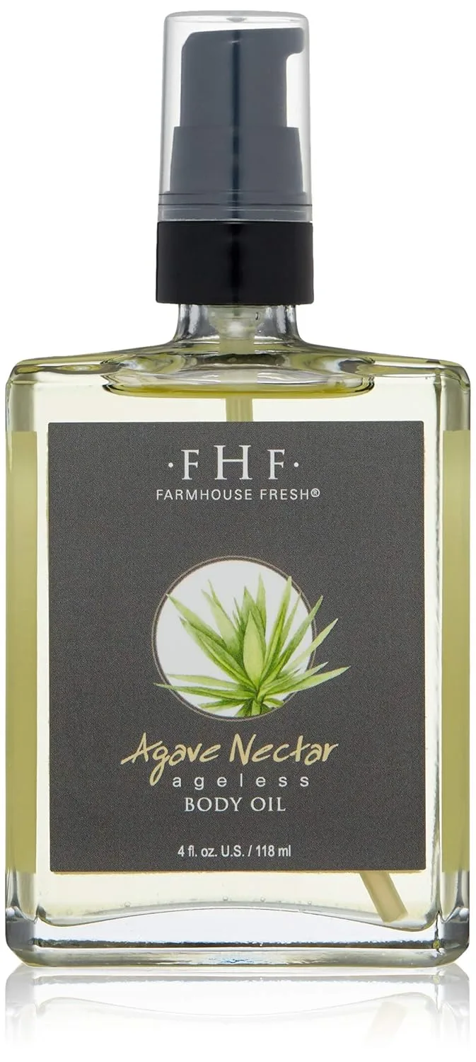 Масло для тела FarmHouse Fresh Agave Nectar Ageless Body Oil, 4 жидких унции (1 упаковка)