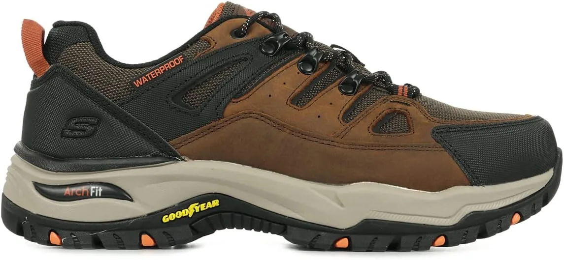 Мужские кроссовки Skechers Arch Fit Dawson Argosatrekking, темно-коричневый — фото 2