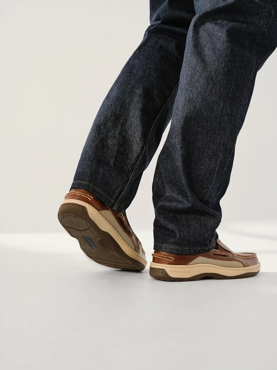 Мокасины Sperry Red/Brown — фото 4