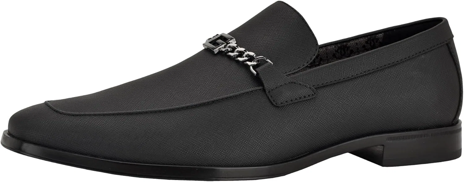 Туфли Guess Hacam für Herren, Black Saffiano Texture 001