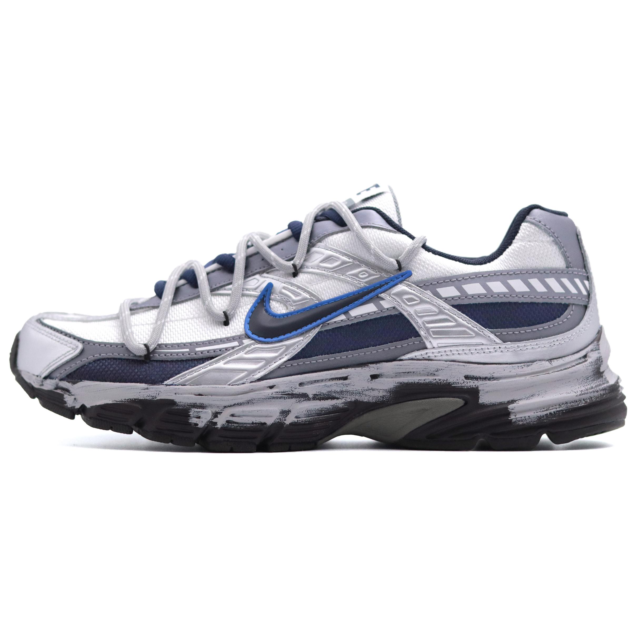 

Nike Инициатор Shock Absorbers низкие кроссовки для городских поездок и бега мужские navy blue