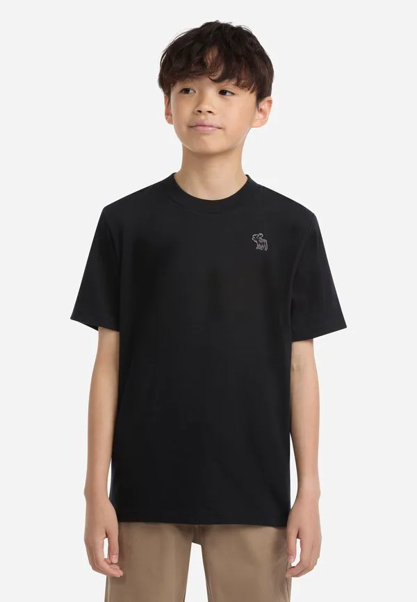 Базовая футболка с коротким рукавом Abercrombie & Fitch, Anthracite
