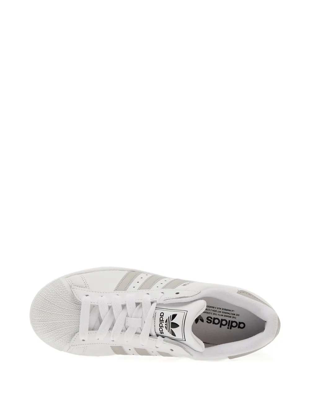 Кроссовки Superstar II adidas, белый — фото 4