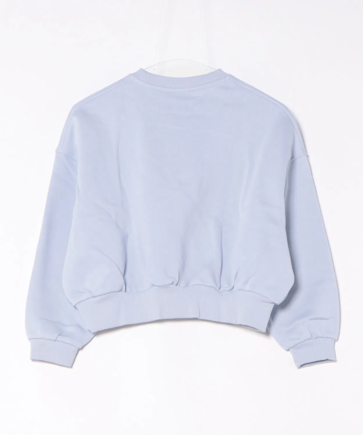 Свитшот Nike Club Fleece Boxy Crew синий — фото 2