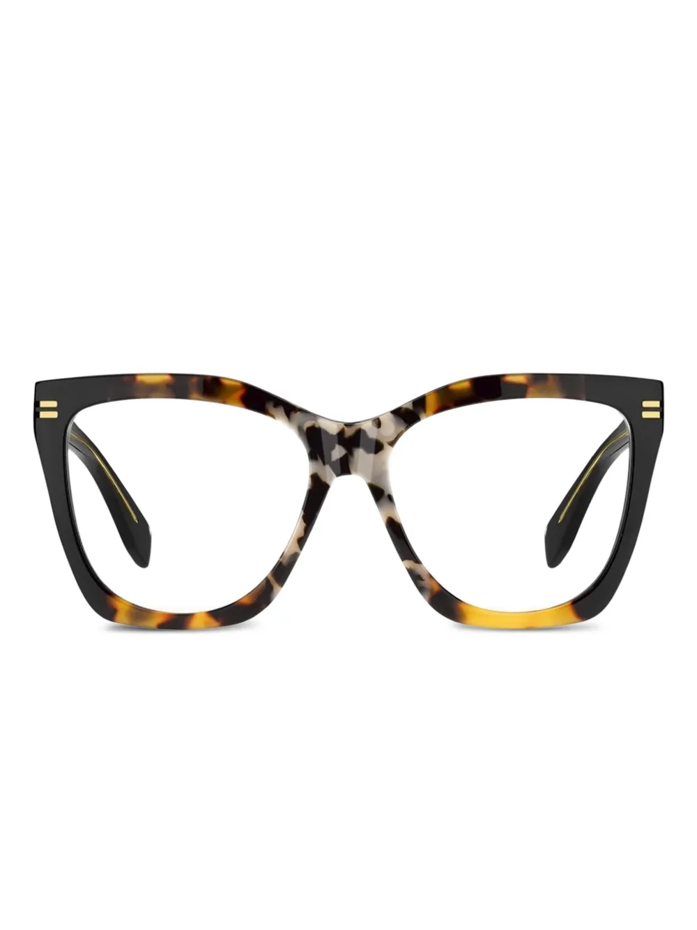 

Солнцезащитные очки с эффектом черепахового панциря Marc Jacobs Eyewear, коричневый