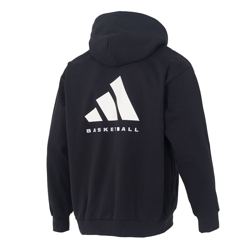 Баскетбольный свитшот FW25 Unisex Adidas, черный — фото 3