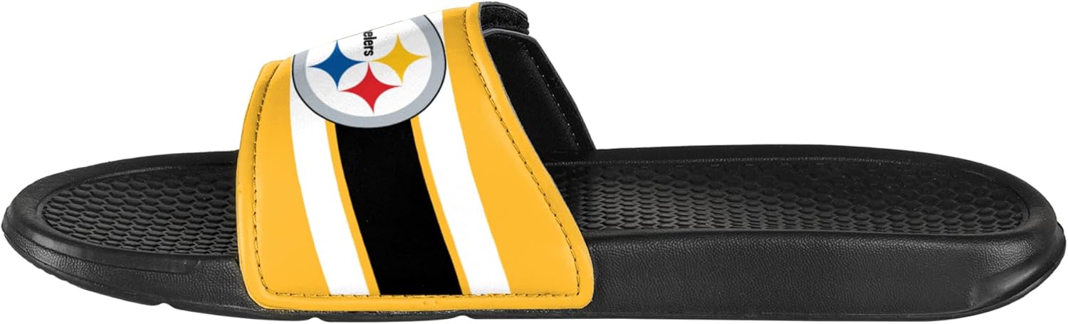 Сандалии-липучки FOCO NFL Youth Legacy Sport, Pittsburgh Steelers 13-1 Big Kid — фото 3