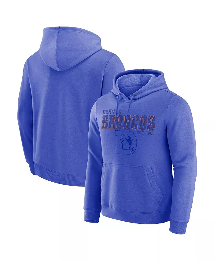

Мужская толстовка Royal Denver Broncos Fanatics