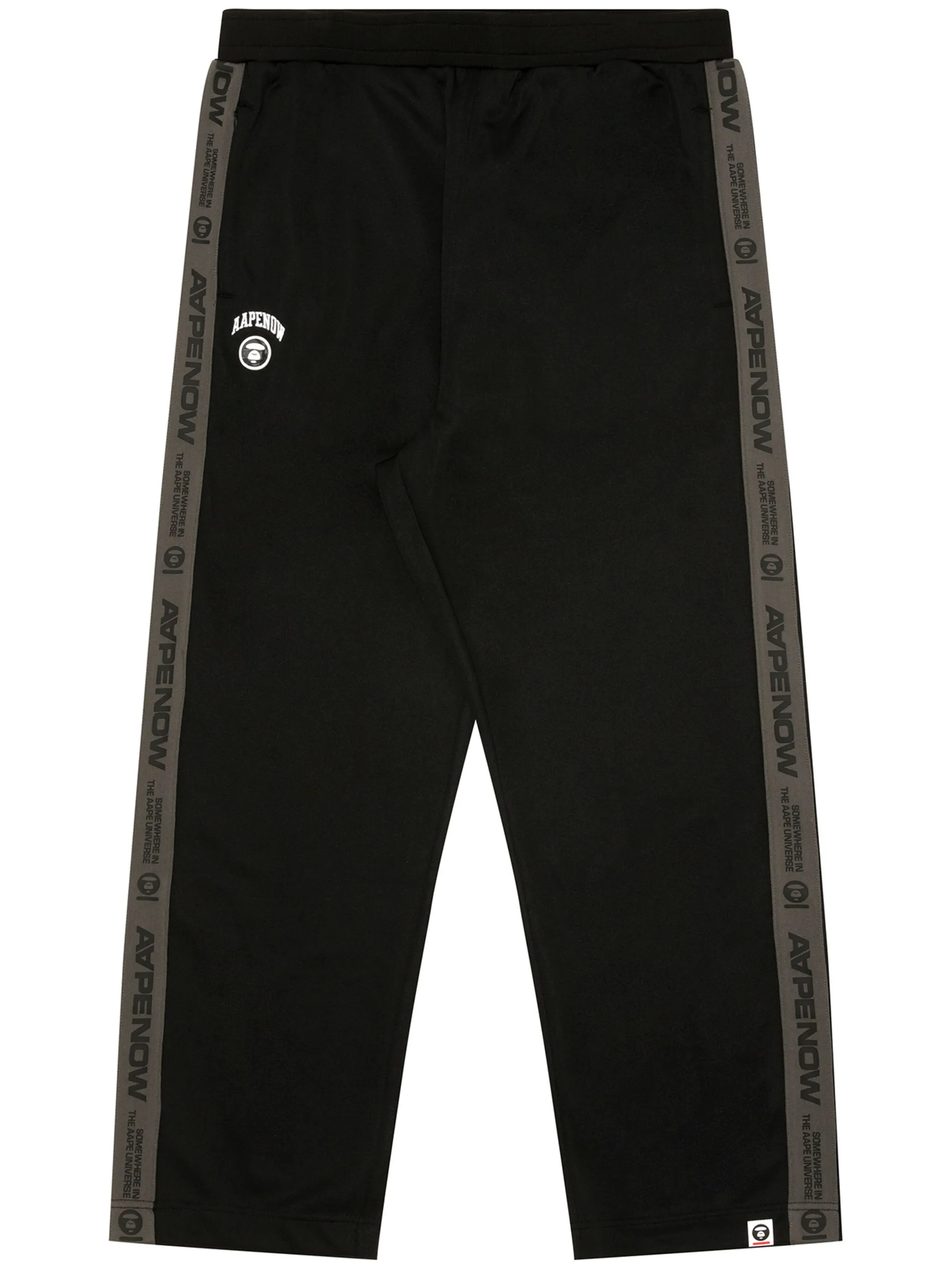 

Спортивные брюки с вышитым логотипом Aape By A Bathing Ape, черный