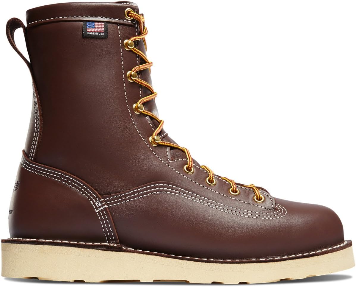 Мужские рабочие ботинки Danner Power Foreman высотой 8 дюймов, коричневый — фото 2