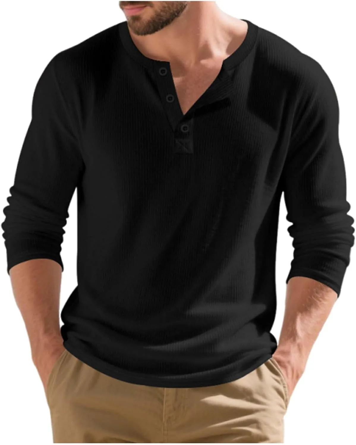 

Мужская футболка-поло с длинным рукавом, легкая, эластичная