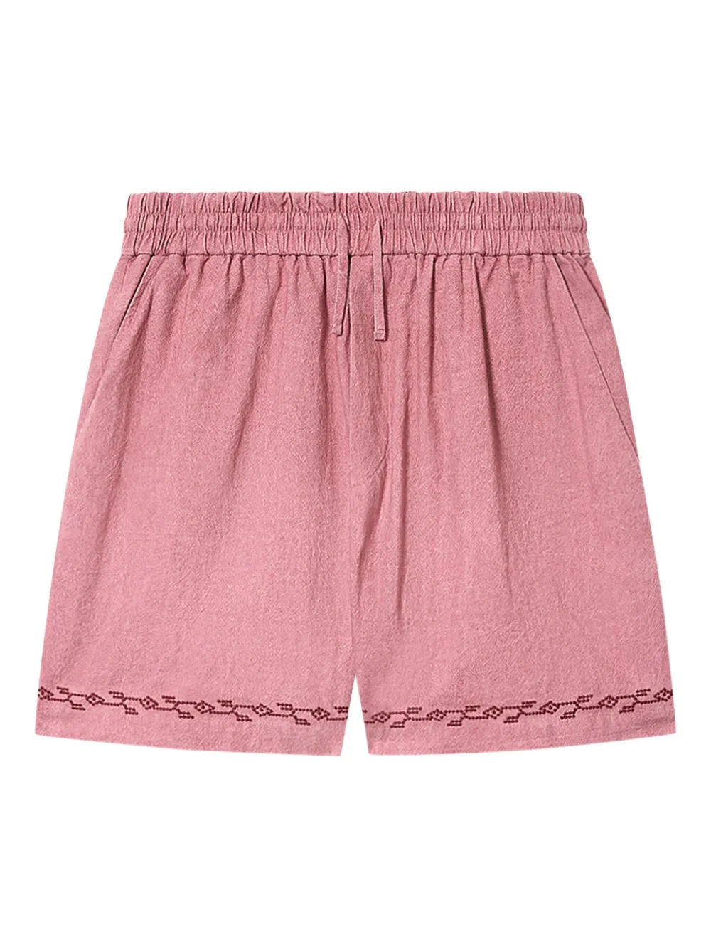 

Шорты Zilan с вышивкой Marant, розовый