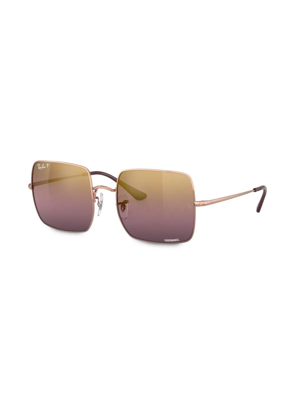 

Солнцезащитные очки Square Chromance Ray-Ban, золотой