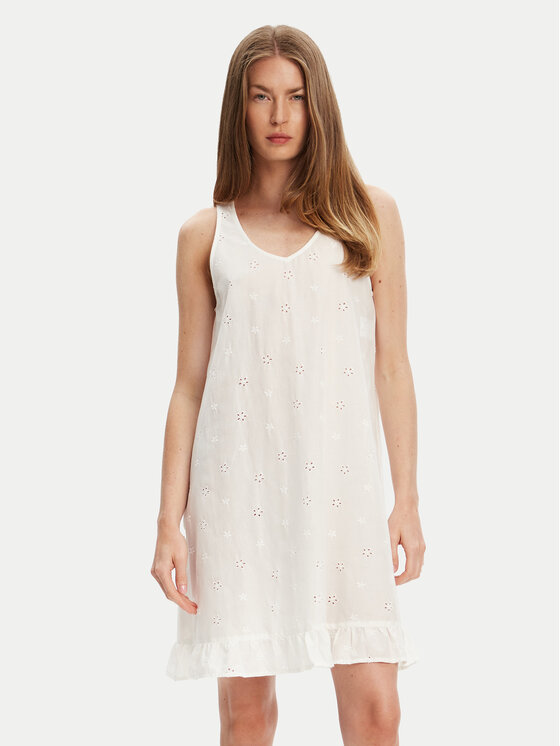 

Ночная рубашка стандартного кроя 4SHX3C008 United Colors Of Benetton, экрю