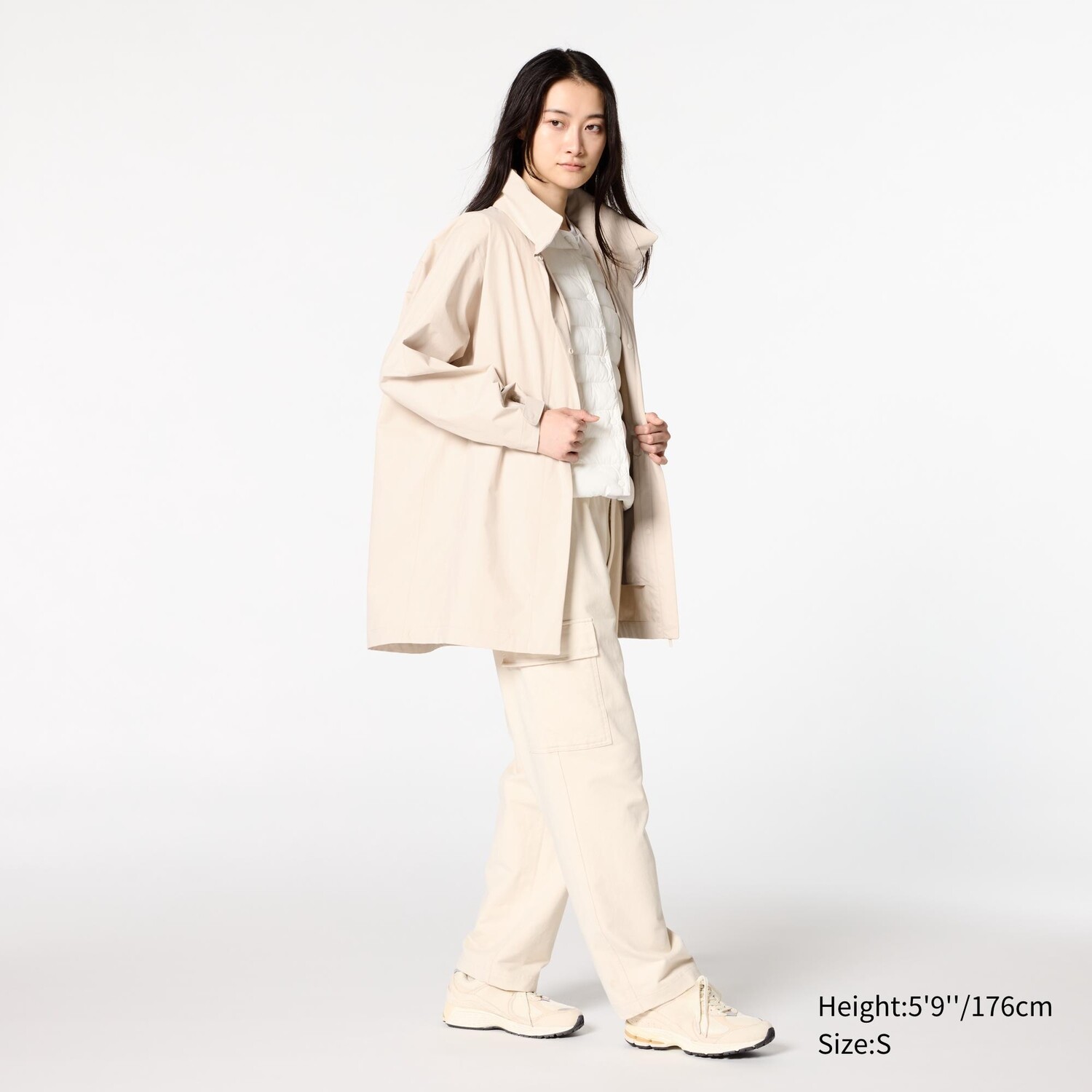 

БЛОКТЕХ пальто UNIQLO, слоновой кости