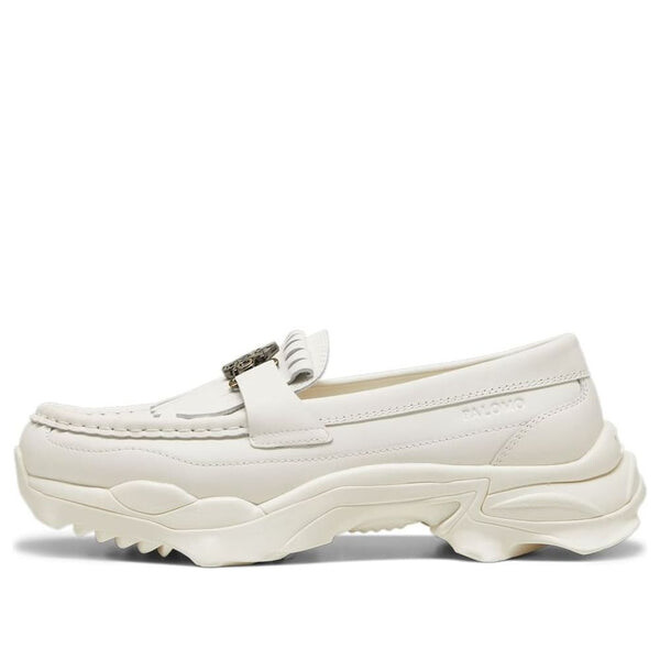 

Кроссовки x palomo nitefox loafers 'frosted ivory' Puma, белый