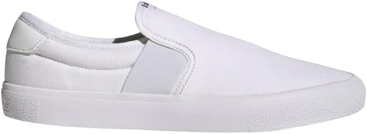 Слипоны Adidas Vulcraid3r Slip on (унисекс для взрослых), белый/черный — фото 2