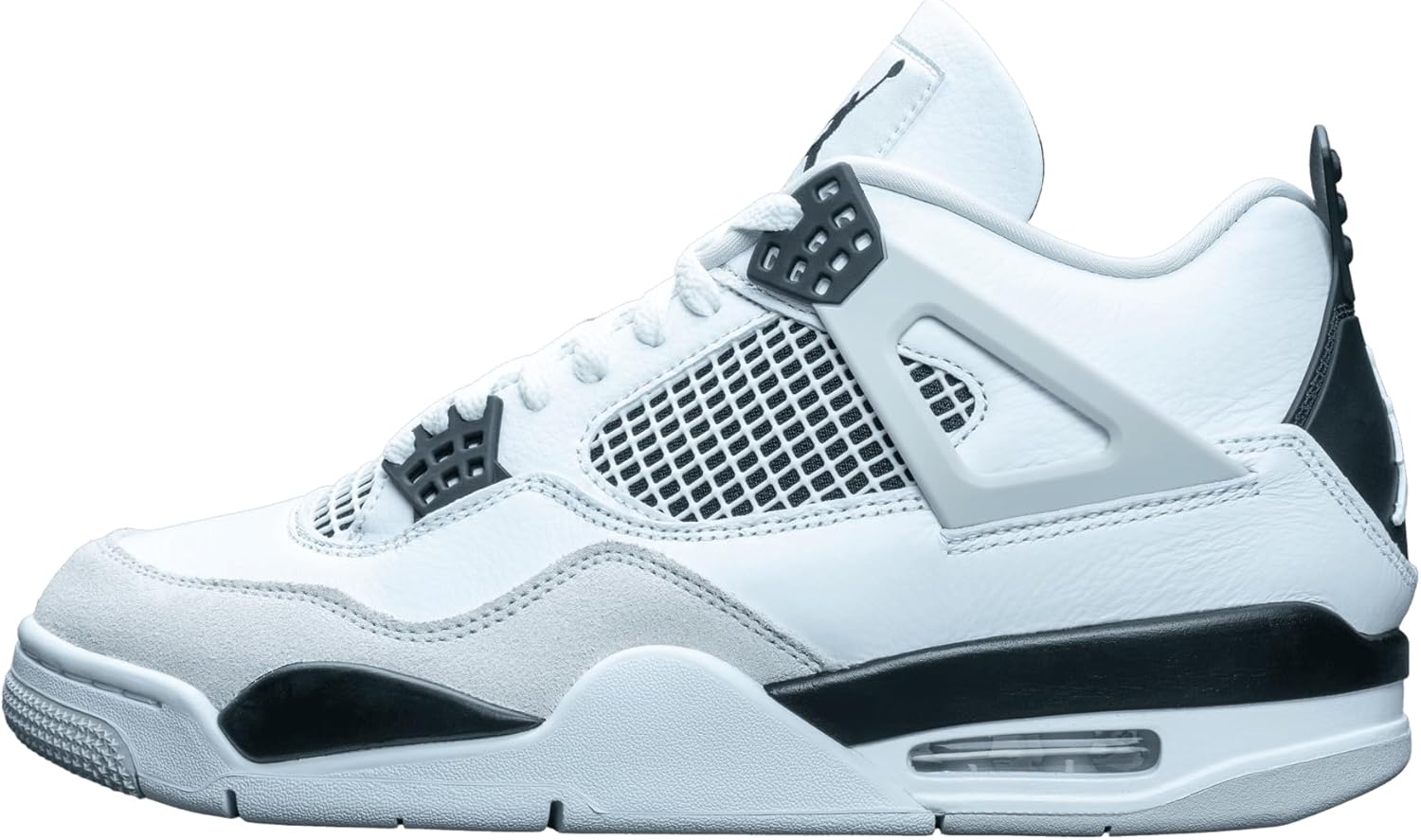 

Мужские кроссовки Nike Air Jordan 4 Retro, белый/серый