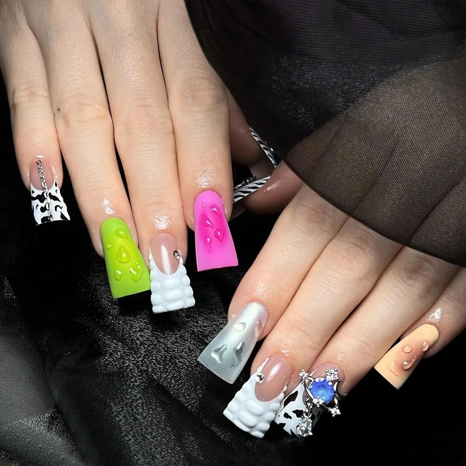 Накладные ногти «Duck Nail Tips» для гелевого маникюра Styquenzer — фото 3