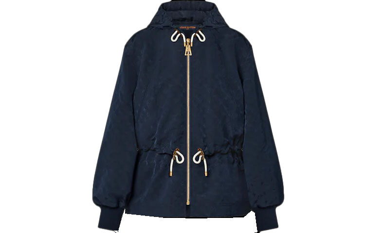 

Новые квартальные продукты LV Parka Coat Women's Blue Louis Vuitton