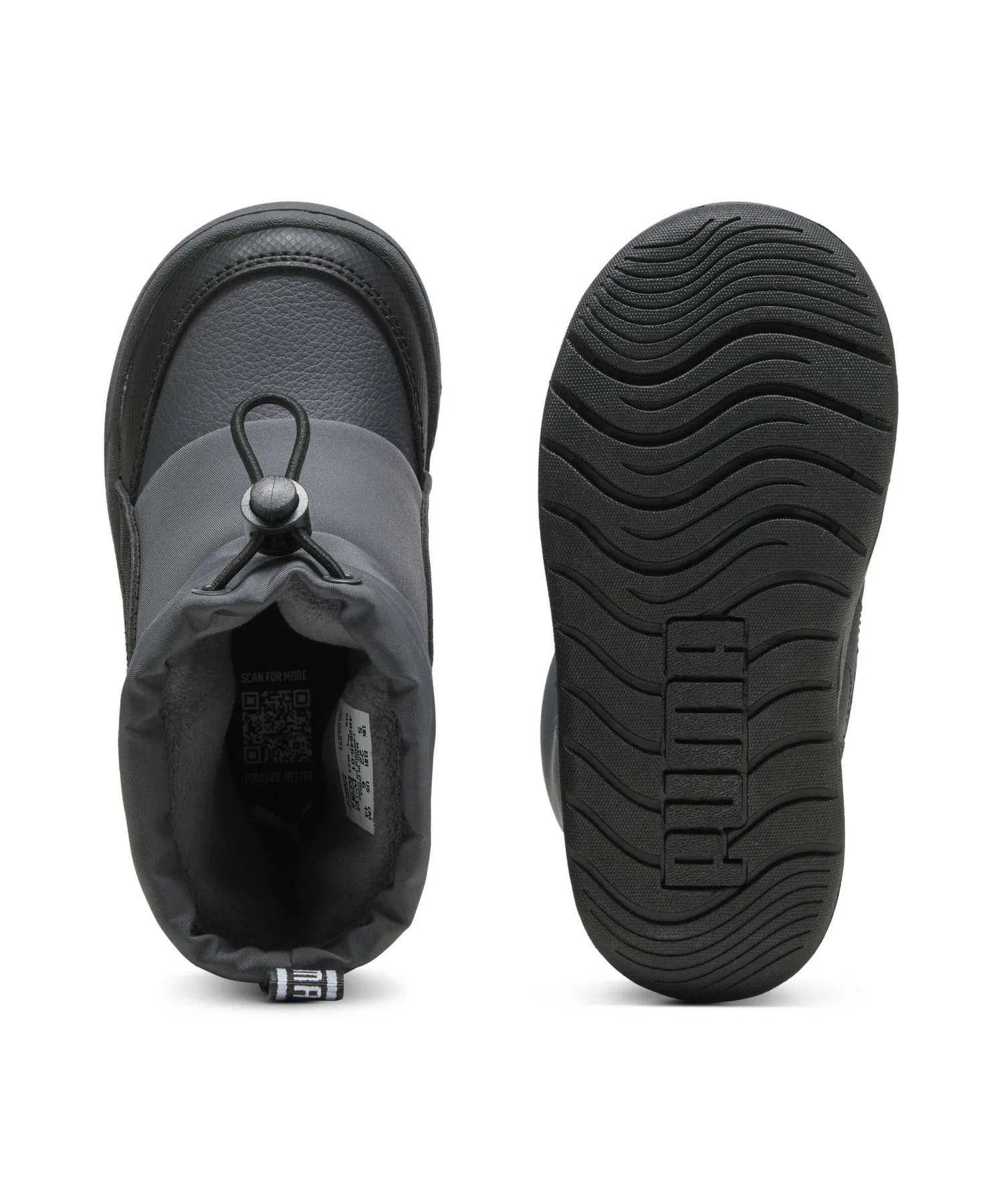 Детские кроссовки PUMA Multiflex 2 Boot чёрные — фото 4