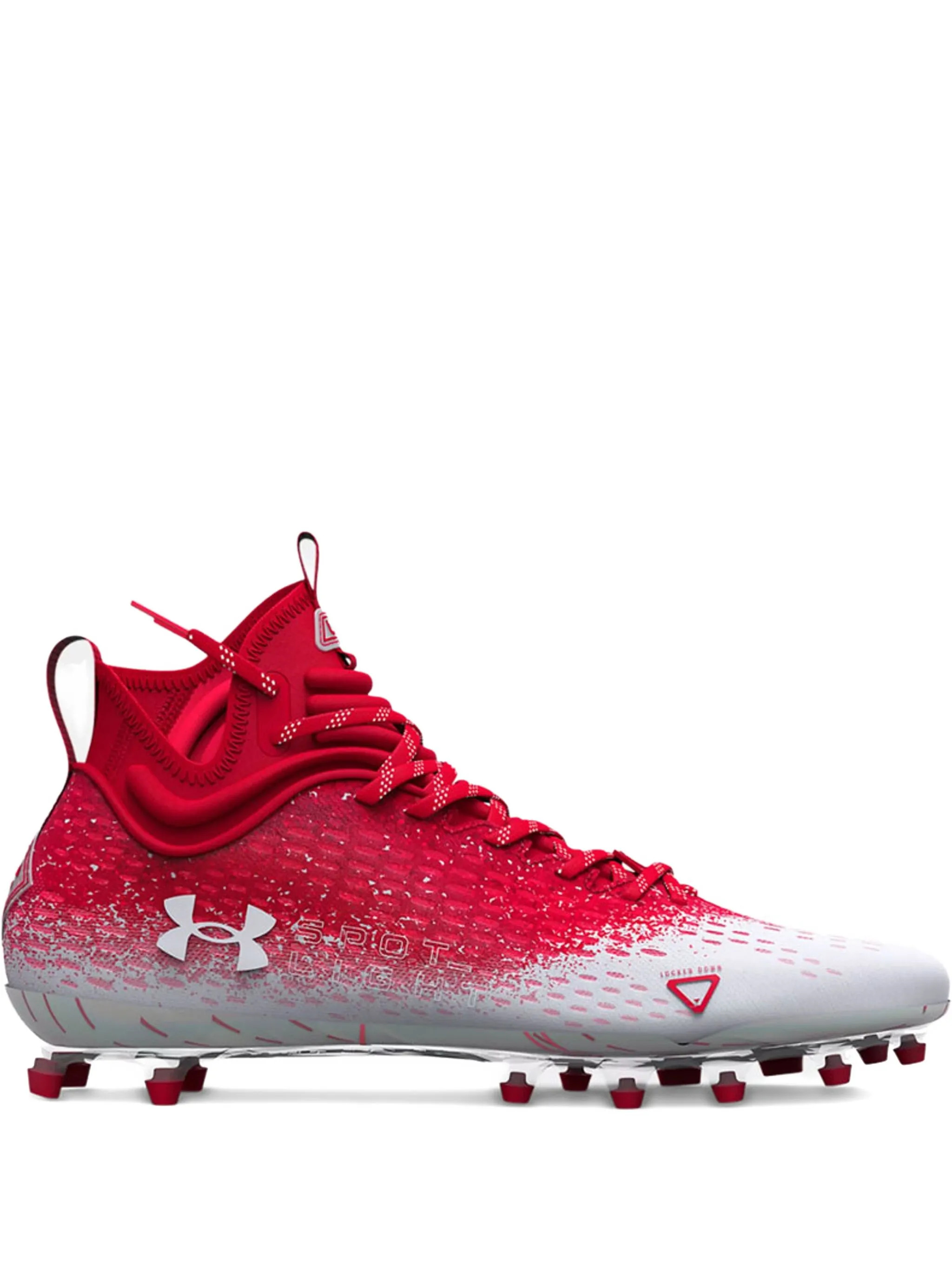 

Футбольные бутсы Spotlight Lux Mc Red/White Under Armour, красный