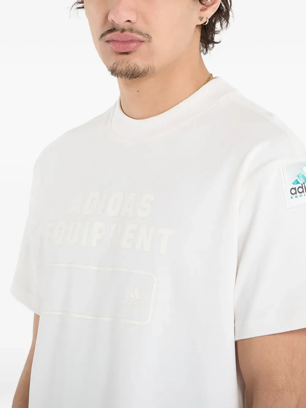 Футболка Eqt Gfx Adidas, белый — фото 3