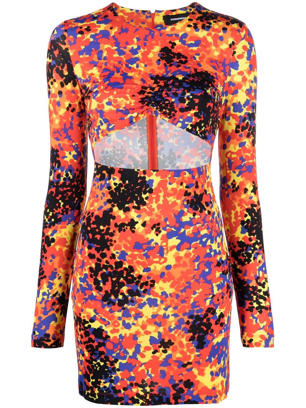 

Женское платье Dsqua2 Dsquared2, мультиколор