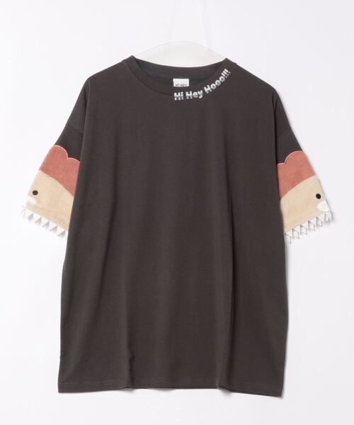 

LB/S Футболка с коротким рукавом, принт "Животные", серия LB/S, цвет угольно-серый