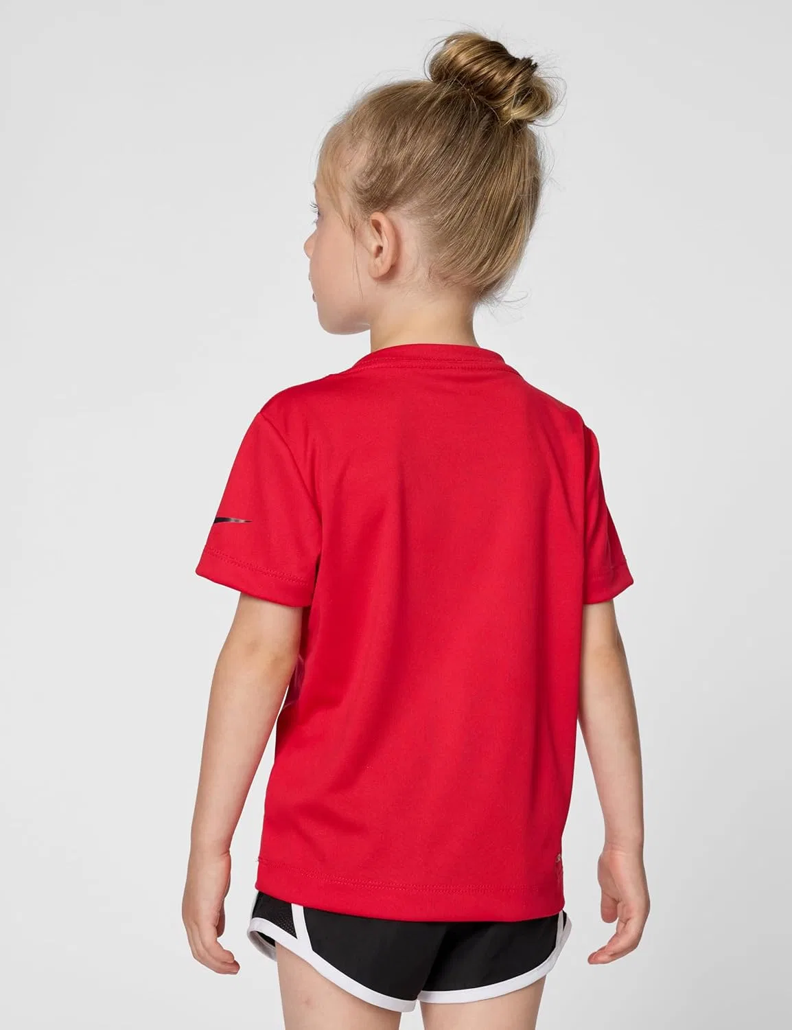 Футболка Dri-FIT Nike Kids' Trophy23, красная, размерная линейка — фото 3