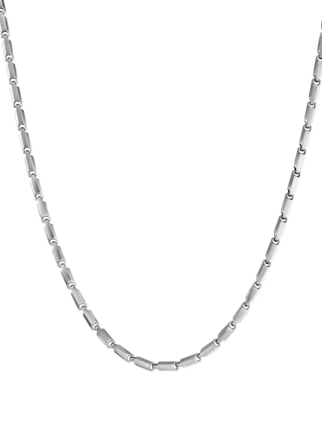 

Колье Faceted Link David Yurman, серебряный