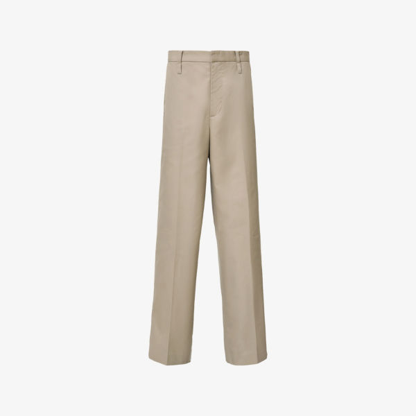 

Брюки Allsaints Tanner прямого кроя свободного силуэта, коричневый
