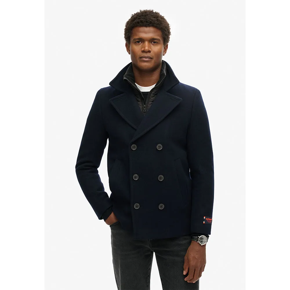 

Куртка Superdry Tailored 2 In 1 Pea, черный