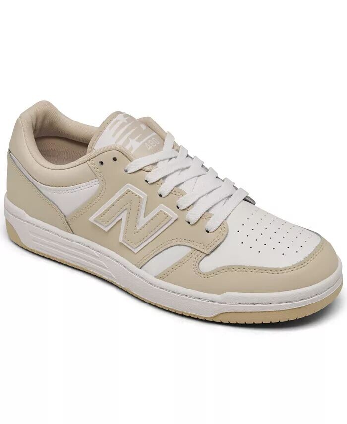 

Мужские и женские повседневные кроссовки BB480 от Finish Line New Balance, белый