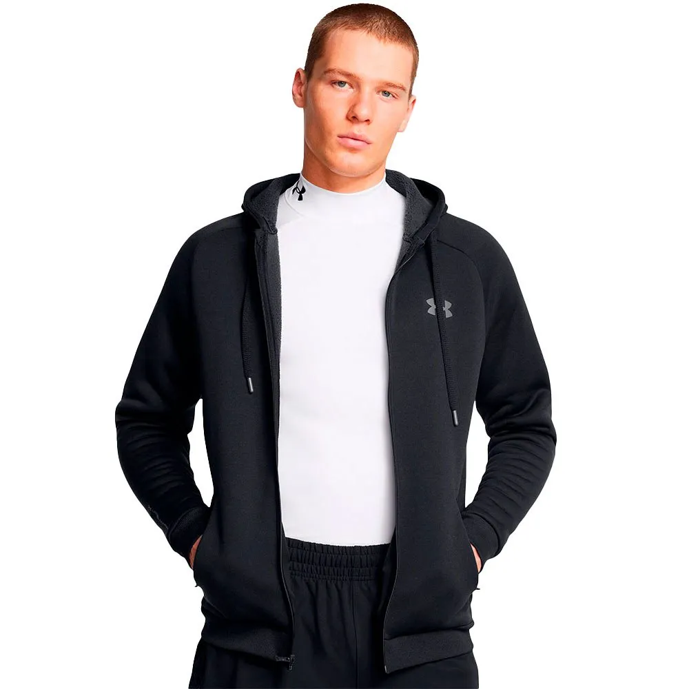 

Толстовка Under Armour Fleece Pro full zip, черный