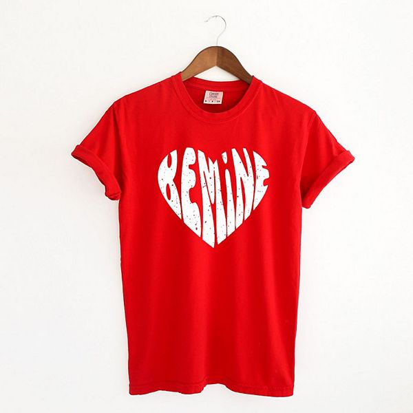 

Футболка Be mine с принтом в виде сердца Simply Sage Market, Red, Зеленый, Футболка Be mine с принтом в виде сердца Simply Sage Market, Red