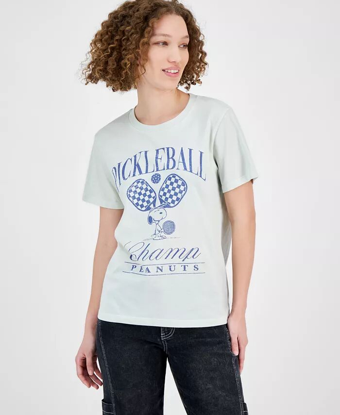 

Футболка Juniors Snoopy Pickleball Grayson Threads, The Label, зеленый